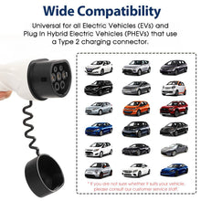 Load image into Gallery viewer, 32A/3Phase 22kW 5Meter EV Power Type 2 to Type 2 Charging Cable with Storage Bag - Battery Mate