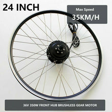 Load image into Gallery viewer, 350W 24" Front Hub 36V 10Ah Battery Electric Bike Conversion Kit - Battery Mate