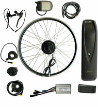 Load image into Gallery viewer, 350W 24" Front Hub 36V 10Ah Battery Electric Bike Conversion Kit - Battery Mate