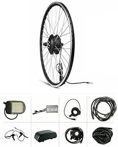 350W 24" Front Hub 36V 10Ah Battery Electric Bike Conversion Kit - Battery Mate