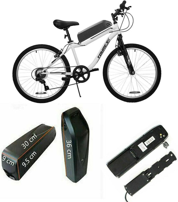 350W 24" Front Hub 36V 10Ah Battery Electric Bike Conversion Kit - Battery Mate