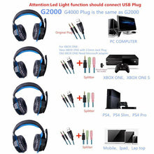 Load image into Gallery viewer, 3.5mm Gaming Headset MIC NEW Headphones Surround for PC Mac Laptop PS4 Xbox One - Battery Mate