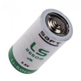 3.6V C Size Lithium Battery 7700mAh Saft LS26500 R14 Li-SOCl2 - Battery Mate