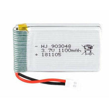 Load image into Gallery viewer, 3.7V 1100mAh Lipo Compatible Battery for Syma X5SW X5 X5C X5C-1 RC Quadcopter Drone - Battery Mate