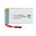 3.7V 1100mAh Lipo Compatible Battery for Syma X5SW X5 X5C X5C-1 RC Quadcopter Drone - Battery Mate