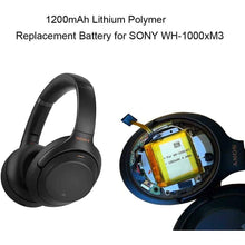 Load image into Gallery viewer, 3.7v 1200mAh Battery Replacement for Sony WH-1000XM3 Wireless Bluetooth Headphones, fits Sony Wh1000xm3 Headset Battery - Battery Mate
