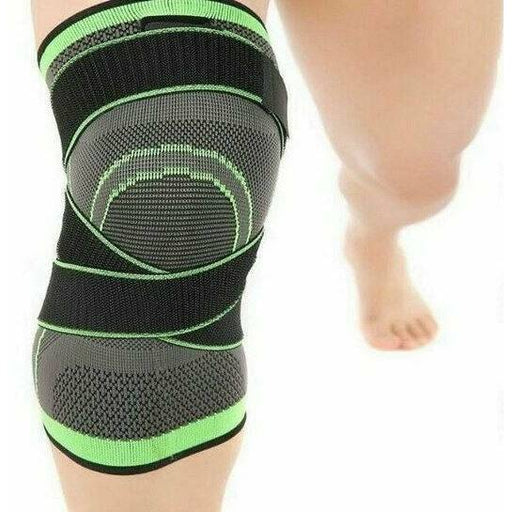 3D Weaving Knee Brace Breathable Sleeve Support Running Jogging Sports Leg - Battery Mate