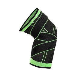 3D Weaving Knee Brace Breathable Sleeve Support Running Jogging Sports Leg - Battery Mate