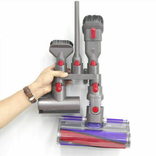 2 Pack Wall Mount Accessory Tool Attachment Storage Rack Holder For DYSON V7 V8 V10 V11