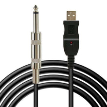 Load image into Gallery viewer, 3M Guitar Bass 1/4&#39;&#39; USB to 6.3mm Jack Link Connection Instrument Adapter - Battery Mate