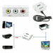 3RCA HDMI To AV Converter CVBS Video Cable HDMI2AV Converter 1080p upscaling - Battery Mate