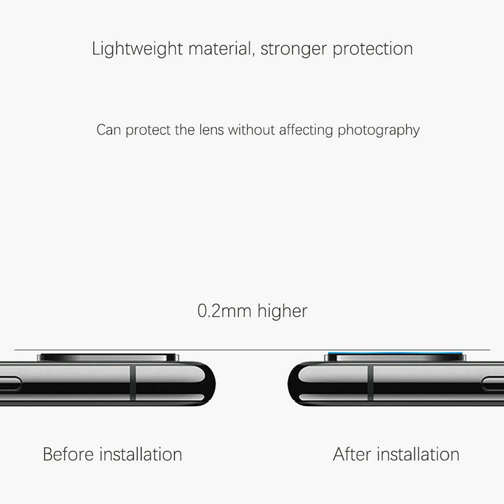 3x For Samsung Galaxy Z Fold 2 Camera Lens Film Tempered Glass Screen Protector - Battery Mate