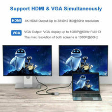 Load image into Gallery viewer, 4 In 1 USB C Type-C To HDMI 4K VGA USB3.0 PD Video Adapter for MacBook/Phone - Battery Mate