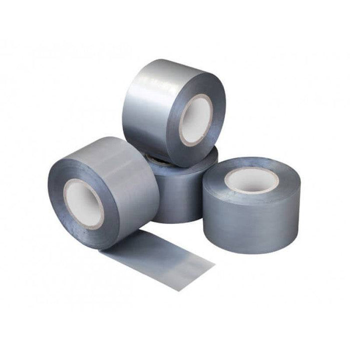 4 Pack | Cloth Duct Tape Gaffer Craft Self Adhesive Repair Silver 48mm Waterproof - Battery Mate