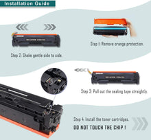 Load image into Gallery viewer, 4 PACK GENERIC CF500X/501X/502X/503X TONER FOR HP PRINTERS - Battery Mate