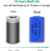 [4 Packs] Blue Cell CR2 3V CR2 Lithium Battery CR15H270 CR15270 15270 15266 DLCR2 - Battery Mate