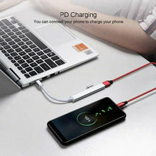 Load image into Gallery viewer, 4 Port USB C HUB 3.0 Type C Multi Splitter OTG Adapter for PC Laptop Mac Android - Battery Mate