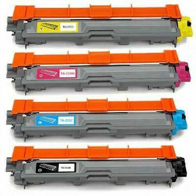 4 x TN251 TN255 Toner for Brother HL3150CDN HL3170CDW MFC9330CDW MFC9335CDW - Battery Mate