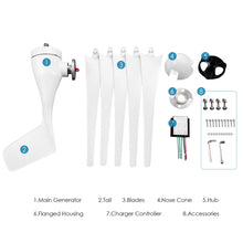 Load image into Gallery viewer, 400W DC 12V 5 Blades Wind Turbine Generator With Charger Controller Home Power - Battery Mate