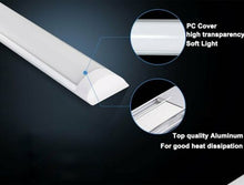 Load image into Gallery viewer, 40W LED Slim Ceiling Fluorescent Diffused Batten Light 4FT 1200mm 6500K Daylight - Battery Mate