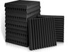 48 Pack| Acoustic Soundproof Foam Sound Absorbing Panels 30×30×5cm - Battery Mate