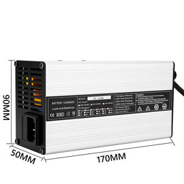 48V/6A Battery Golf Cart Charger For Star Ez Go Club Car DS TXT Yamaha +AU Plug - Battery Mate
