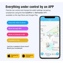 Load image into Gallery viewer, 4G Kids Smart Watch GPS Tracker WIFI SOS Camera Video Call Smartwatch Gifts | Pink - Battery Mate