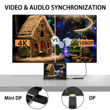 Load image into Gallery viewer, 4K 1.8M Mini DisplayPort to Display Port DP 6FT Cable For MacBook Pro Air Mac - Battery Mate