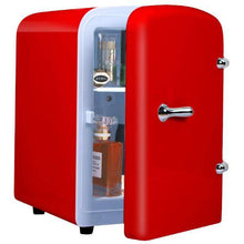 Load image into Gallery viewer, 4L Retro Mini Portable Fridge Cosmetic Beauty Car Caravan Medication freeze - Battery Mate