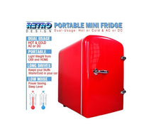 Load image into Gallery viewer, 4L Retro Mini Portable Fridge Cosmetic Beauty Car Caravan Medication freeze - Battery Mate