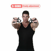 Load image into Gallery viewer, 5-60Kg Adjustable Power Hand Grip Forearm Exerciser Gripper Strengthener Trainer - Battery Mate