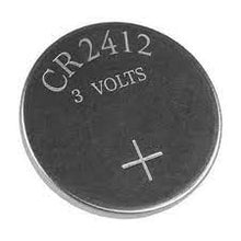 Load image into Gallery viewer, 5 Pack CR2412 3V 100mah lithium Battery button cell/coin for remote keys - Battery Mate