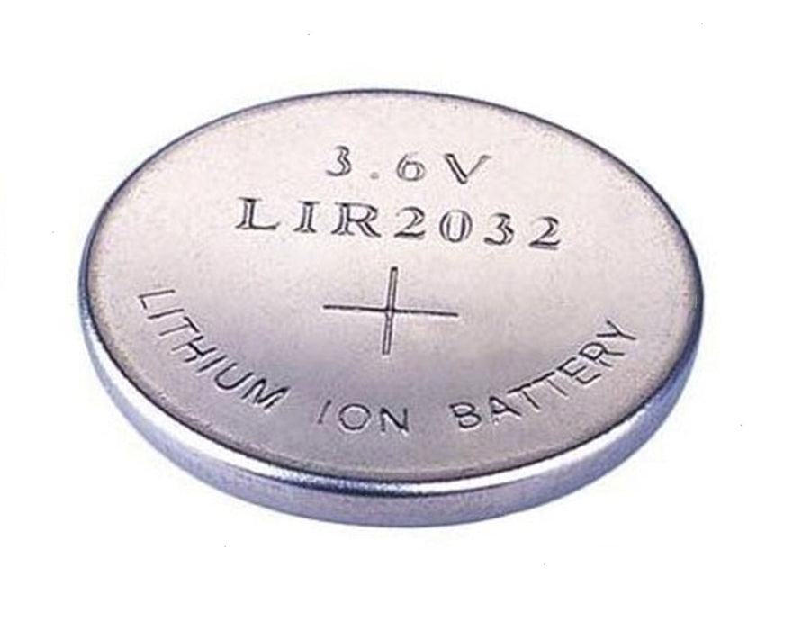 5 Pack LIR2032 Rechargeable Li-Ion Battery - Battery Mate