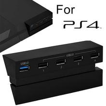 Load image into Gallery viewer, 5 Ports 2.0 Hub USB 3.0 Adapter Connector High Speed For Sony PlayStation 4 PS4 - Battery Mate