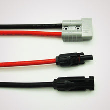 Load image into Gallery viewer, 50 AMP Aderson plug to MC-4 Solar Panel Cable Wiring Y Adaptor Connector 30CM - Battery Mate