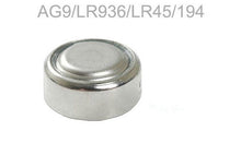 Load image into Gallery viewer, 50 Pack AG9 / LR45 Alkaline Batteries - Battery Mate