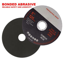 Load image into Gallery viewer, 50 Piece CUTTING DISCS 5&quot; WHEELS ANGLE GRINDER CUT OFF METAL FLAP - Battery Mate
