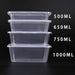500ml (Small) | 300 Pack Food Containers Takeaway Storage Box - Battery Mate