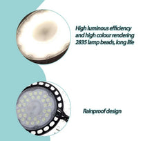 Load image into Gallery viewer, 500W LED High Bay Light Low Bay UFO Factory Warehouse Industrial Light - Battery Mate