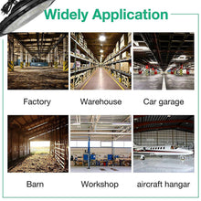 Load image into Gallery viewer, 500W LED High Bay Light Low Bay UFO Factory Warehouse Industrial Light - Battery Mate