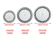 Load image into Gallery viewer, 500W LED High Bay Light Low Bay UFO Factory Warehouse Industrial Light - Battery Mate