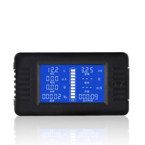 50A LCD Display DC Battery Monitor Meter 200V Voltmeter Amp For RV System - Battery Mate