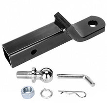 Load image into Gallery viewer, 50MM Towbar Tongue Ball Mount Hitch Drop Tow Bar For 4WD Trailer Caravan Boat - Battery Mate