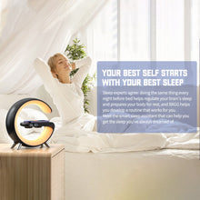 Load image into Gallery viewer, 5in1 15W Wireless Fast Charger Smart Bluetooth Speaker with Alarm Clock LED Lamp - Battery Mate