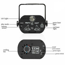 Load image into Gallery viewer, 60 Patterns LED Stage Lighting RGB Laser Projector Disco Party Club DJ Lights AU - Battery Mate