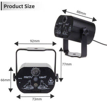 Load image into Gallery viewer, 60 Patterns LED Stage Lighting RGB Laser Projector Disco Party Club DJ Lights AU - Battery Mate