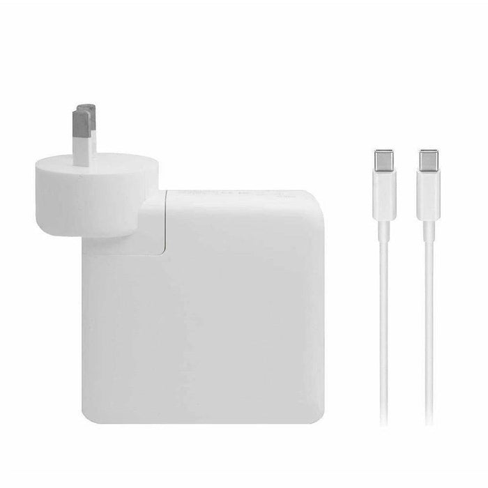 61W USB-C Compatible with Apple MacBook Pro 13 2019 MUHN2K/A Power Adapter + USB Cable - Battery Mate