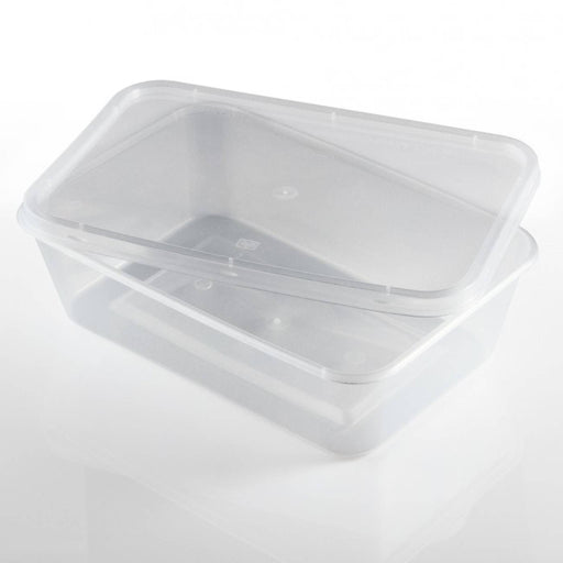 650ml (Medium) | 50 Pack Food Containers Takeaway Storage Box - Battery Mate