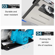 Load image into Gallery viewer, 7'' Circular Saw 185mm Cordless Brushless Wood Cutting For Makita 18V Battery - Battery Mate