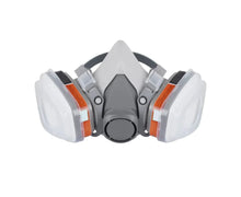 Load image into Gallery viewer, 7 IN 1 Gas Mask Full Face Respirator Paint Spray Chemical Facepiece Safety - Battery Mate